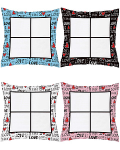Love Print 4 Squares