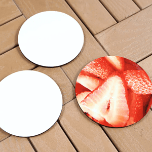 Round Coaster MDF