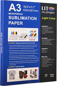Lit Sublimation Paper A3