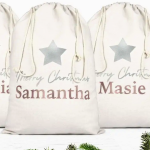 Xmas Santa Sack Natural